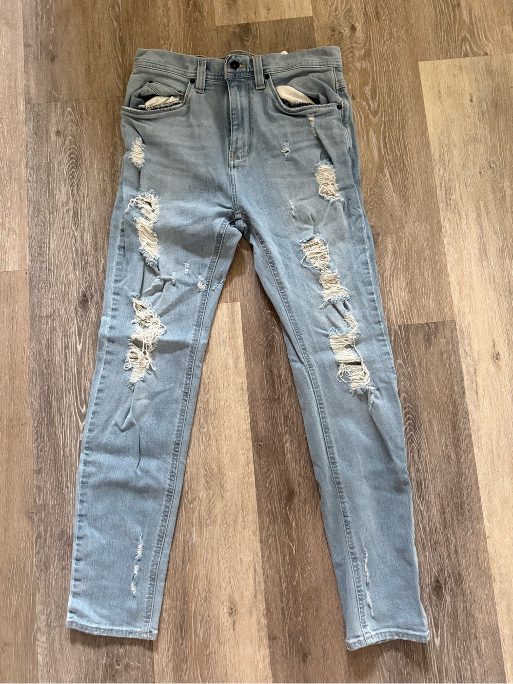 Empyre Light Blue Distressed Jeans